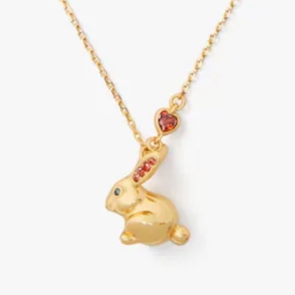$58 Kate Spade Year Of The Rabbit Pendant Necklace